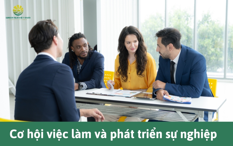 Cơ hội phát triển sự nghiệp rộng mở