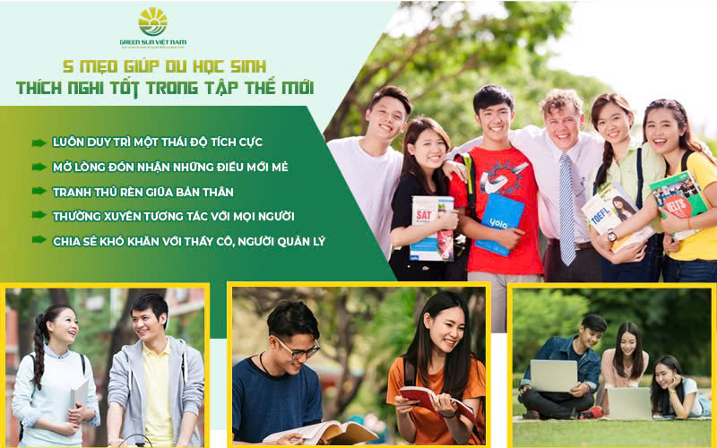 5 Mẹo Giúp Du Học Sinh Thích Nghi Tốt Trong Tập Thể Mới