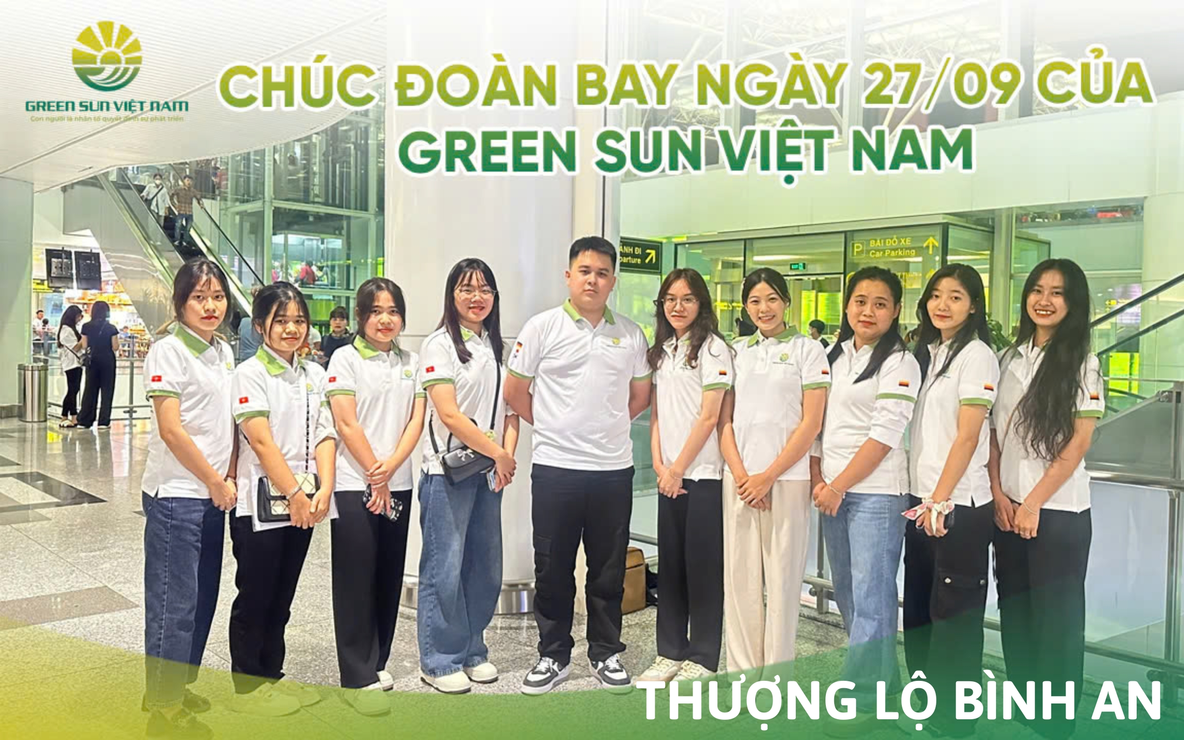 Chúc Đoàn Bay 27/9 Của Green Sun Việt Nam Thượng Lộ Bình An