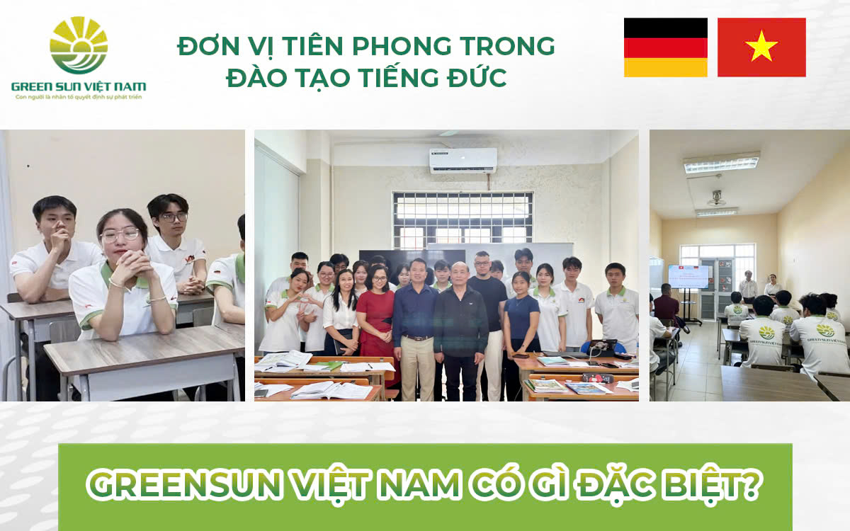 Đơn Vị Tiên Phong Trong Đào Tạo Tiếng Đức – Greensun Việt Nam Có Gì Đặc Biệt?